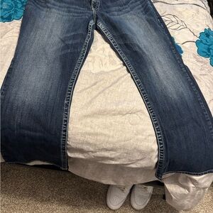 Silver Jeans Dark Blue Boot Cut Denim